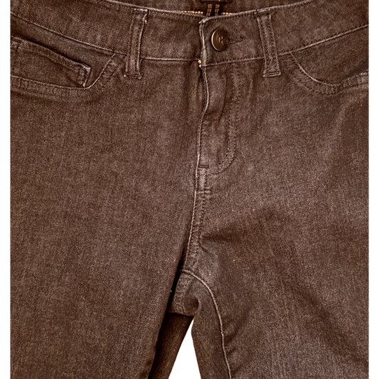 J.Gill Women's Jeans Light-Washed Black Mid-Waist Denim size 2petite - The Petite Closet