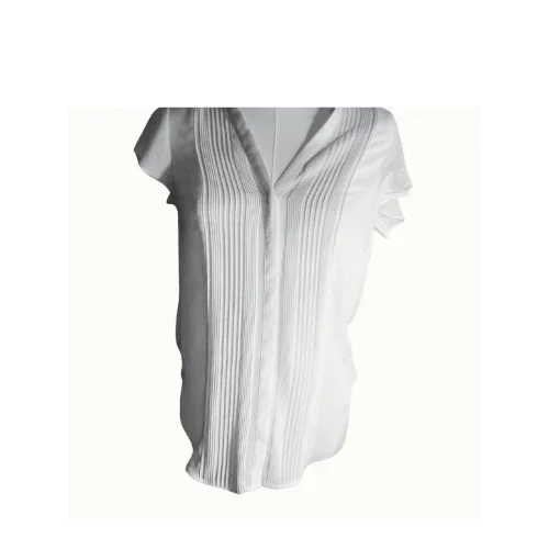 White Blouse From H&M(Small Petite) - The Petite Closet