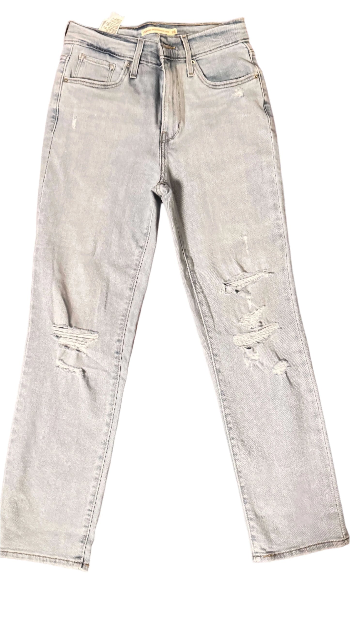 Levi's 724 High-Waist Jeans - (26w petite) - The Petite Closet