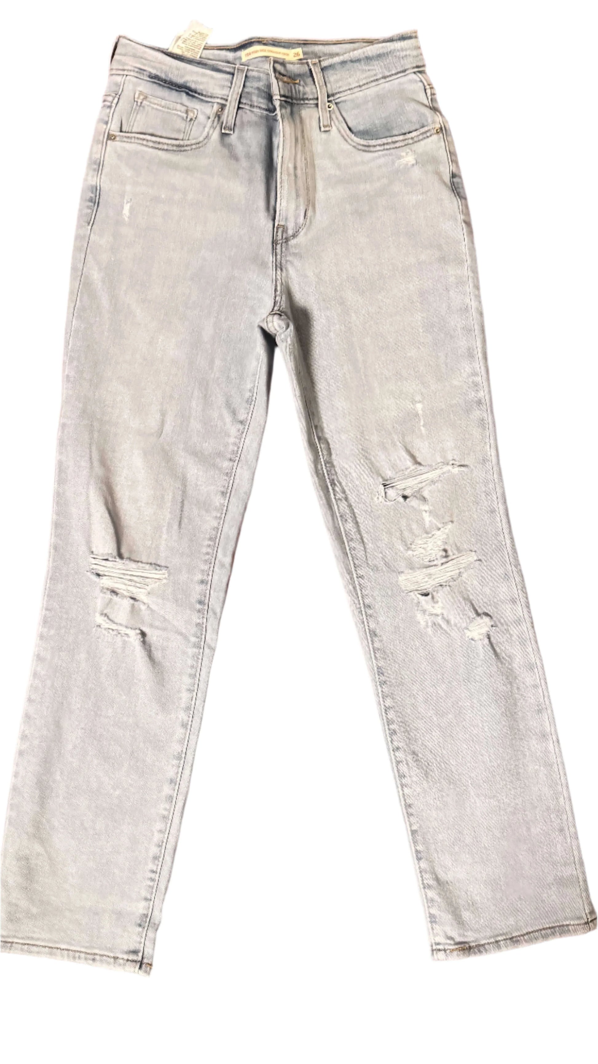 Levi's 724 High-Waist Jeans - (26w petite) - The Petite Closet