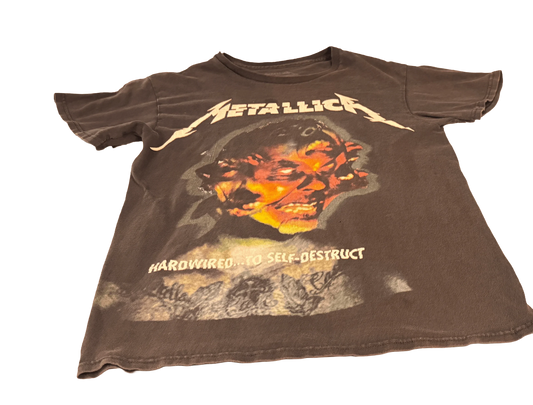Vintage Original Metallica Concert Tshirt - The Petite Closet