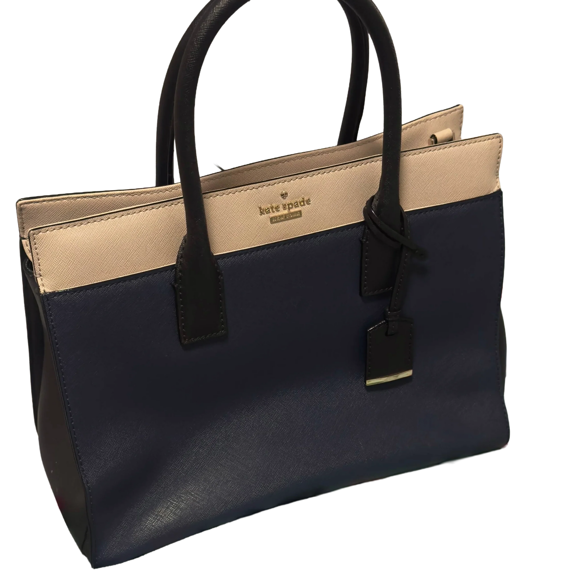 Kate Spade Women's Purse Navy-Blue Color Block