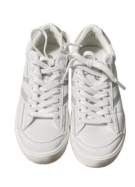 Tretorn White Beige Sneakers Size 7 - Stylish and Comfortable Footwear for Any Occasion