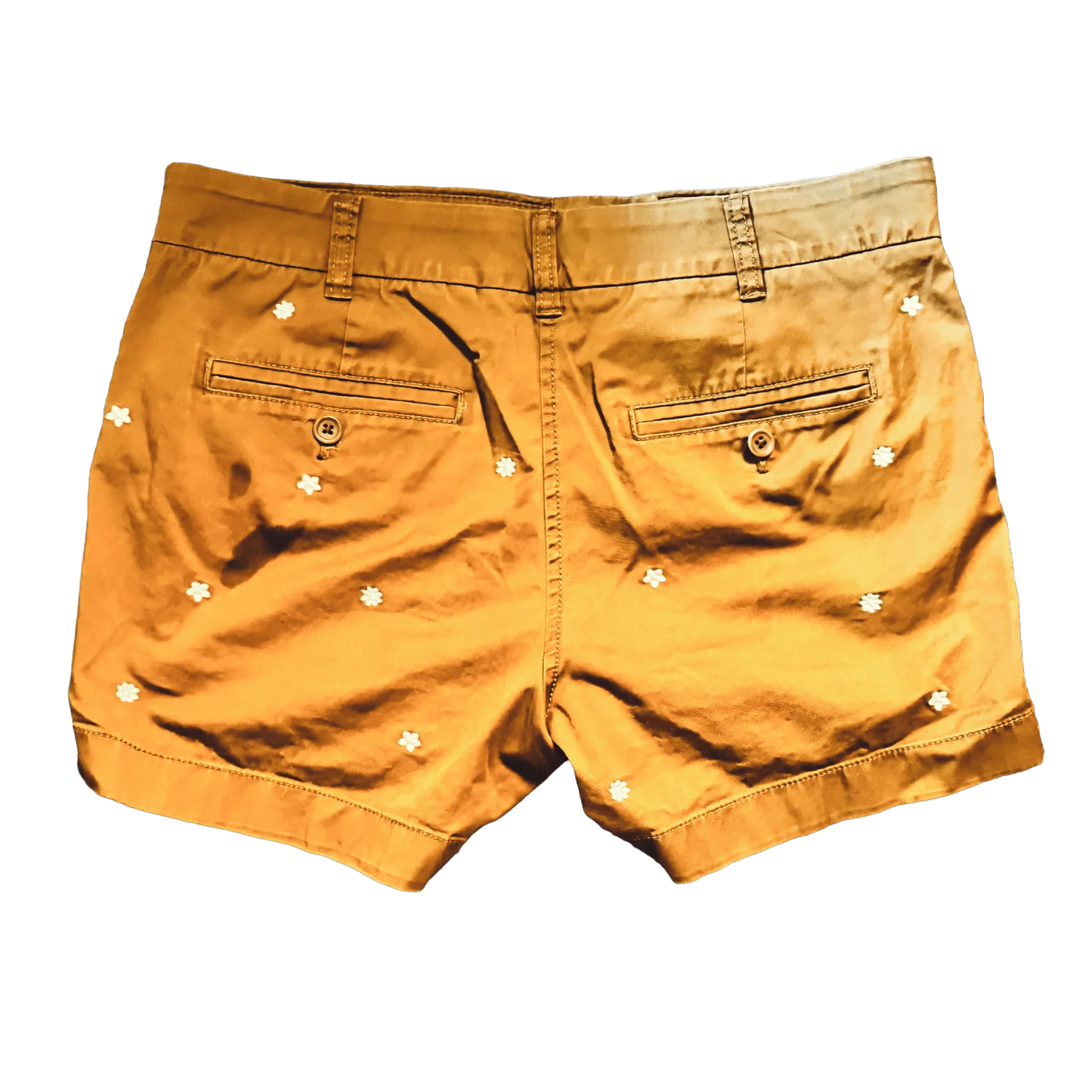 J.CREW Women's Tan Chino Shorts size 6 petite - The Petite Closet