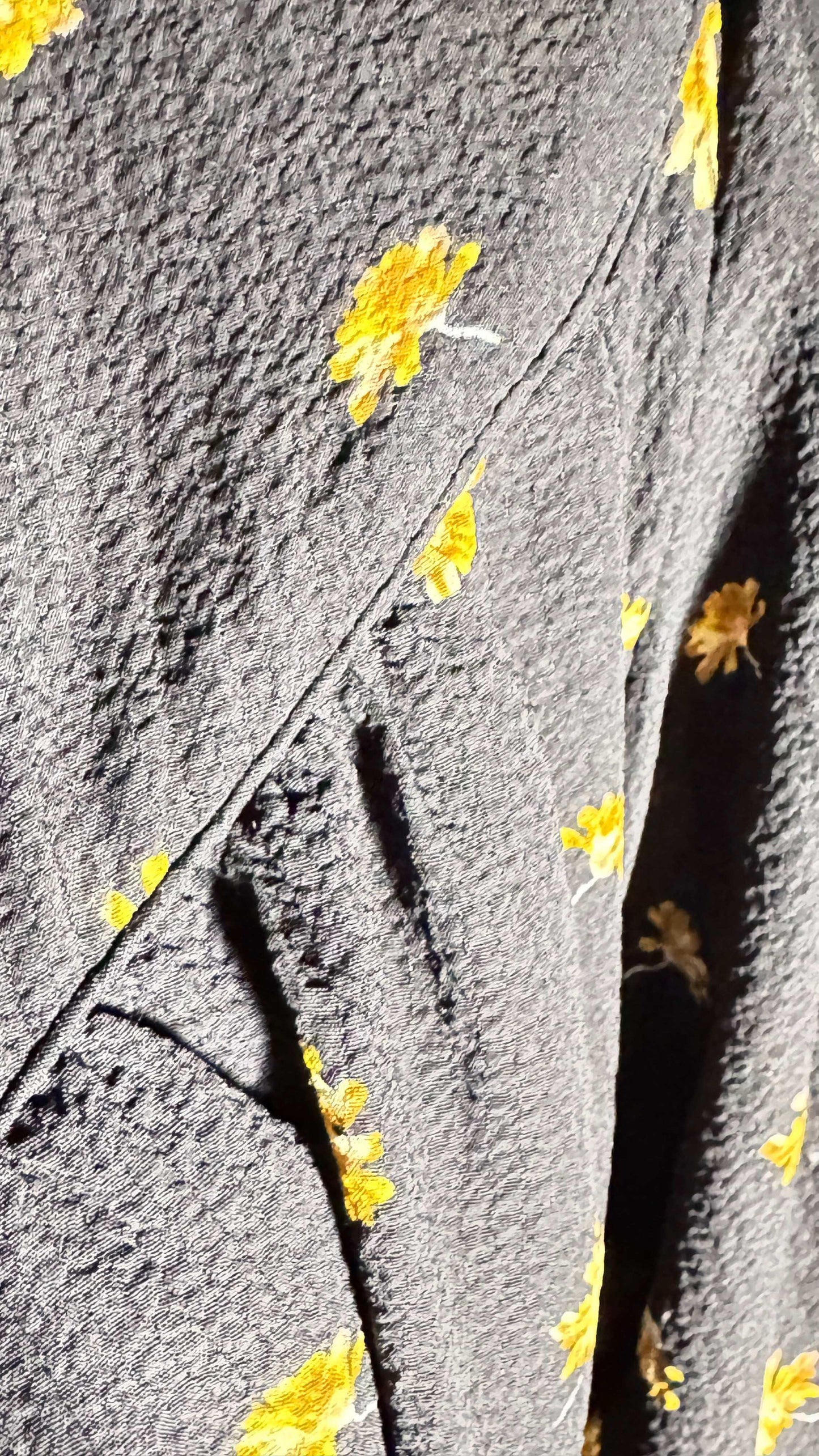 Madewell Yellow Daisies Dress - (size small petite) - The Petite Closet