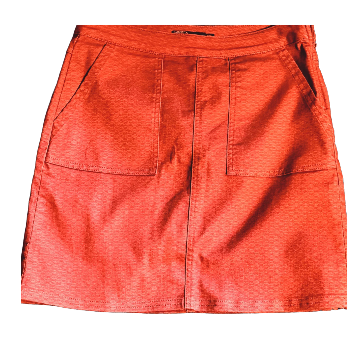 PreAna Women's Skirt in Red-Orange size 0 petite - The Petite Closet