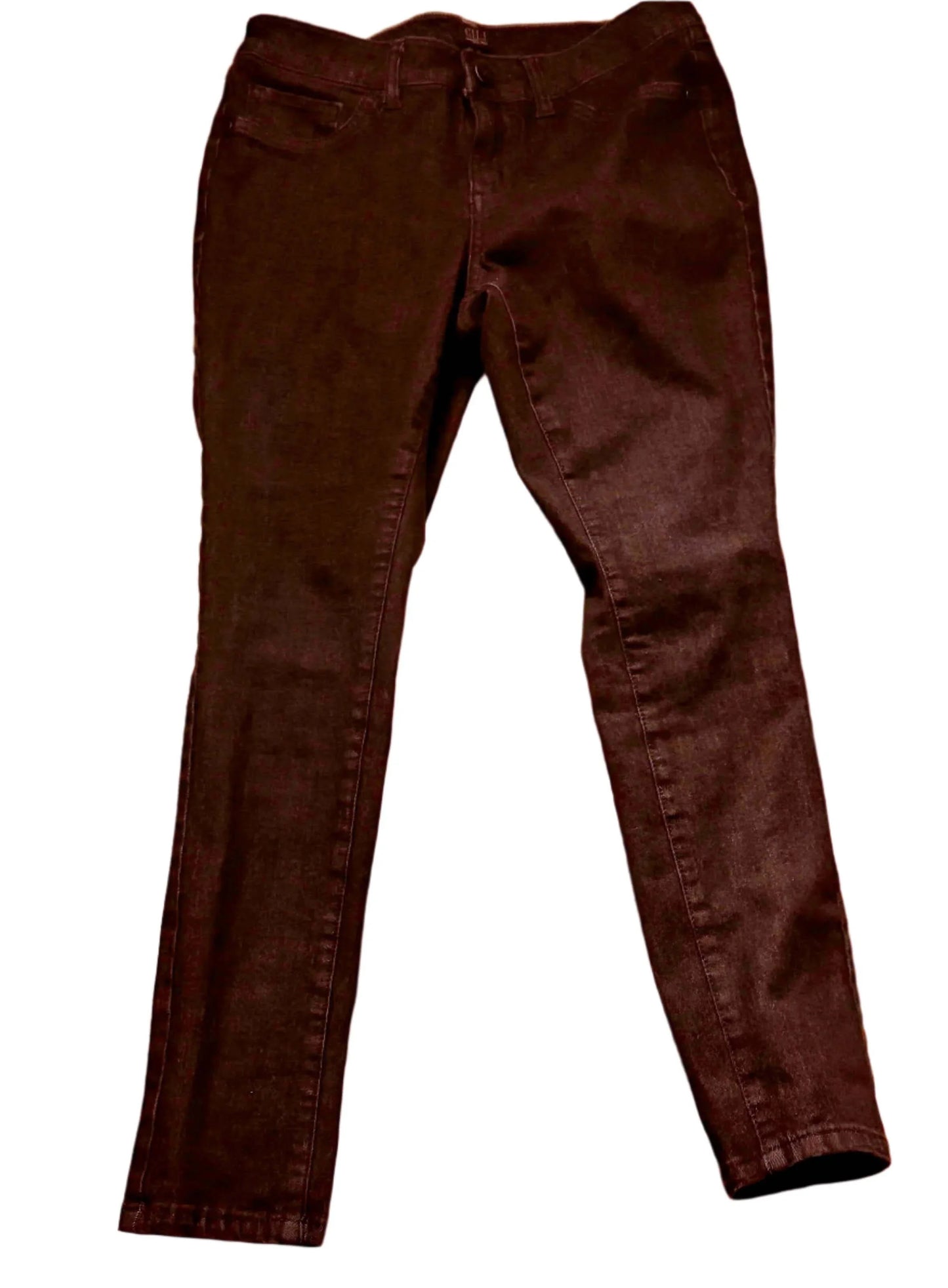 J.Gill Women's Jeans Light-Washed Black Mid-Waist Denim  size 2petite - The Petite Closet