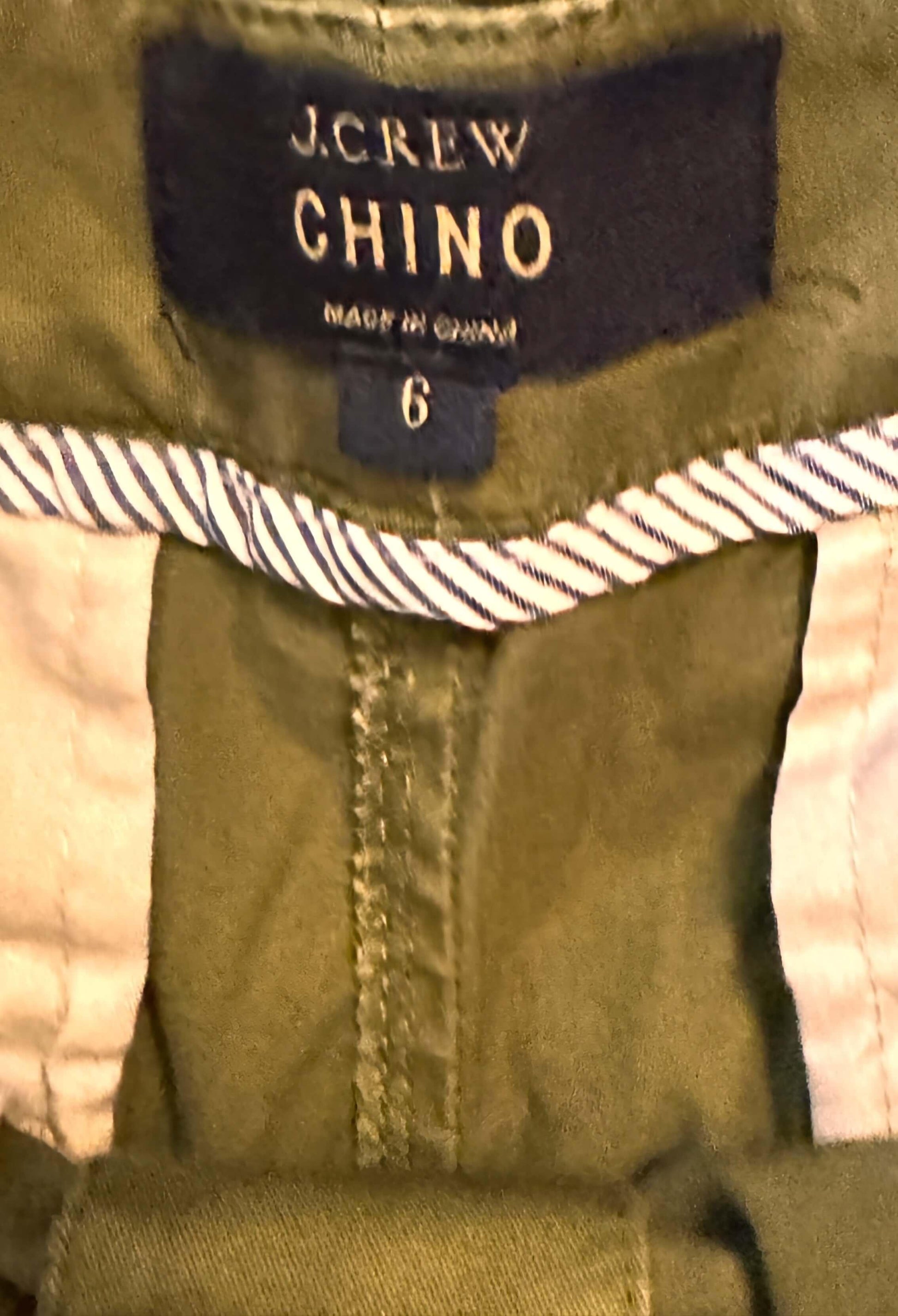 J.CREW Women's Tan Chino Shorts size 6 petite - The Petite Closet