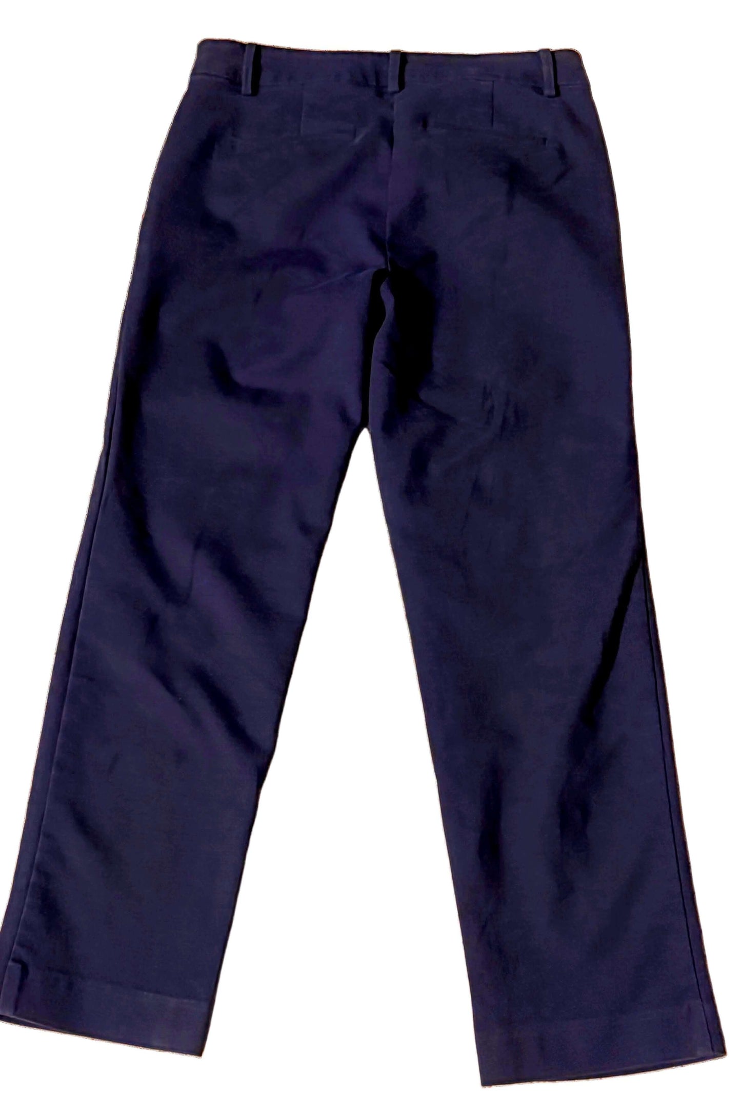 Loft Women's Pants Navy Blue, mid-rise Chino size o petite - The Petite Closet