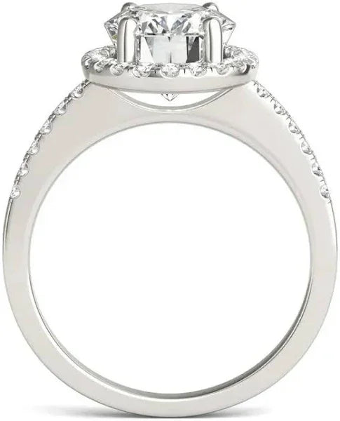 "Vivian" Lab Grown Diamond, 1 1/2 Carats, VVS1, Excellent Clarity - The Petite Closet