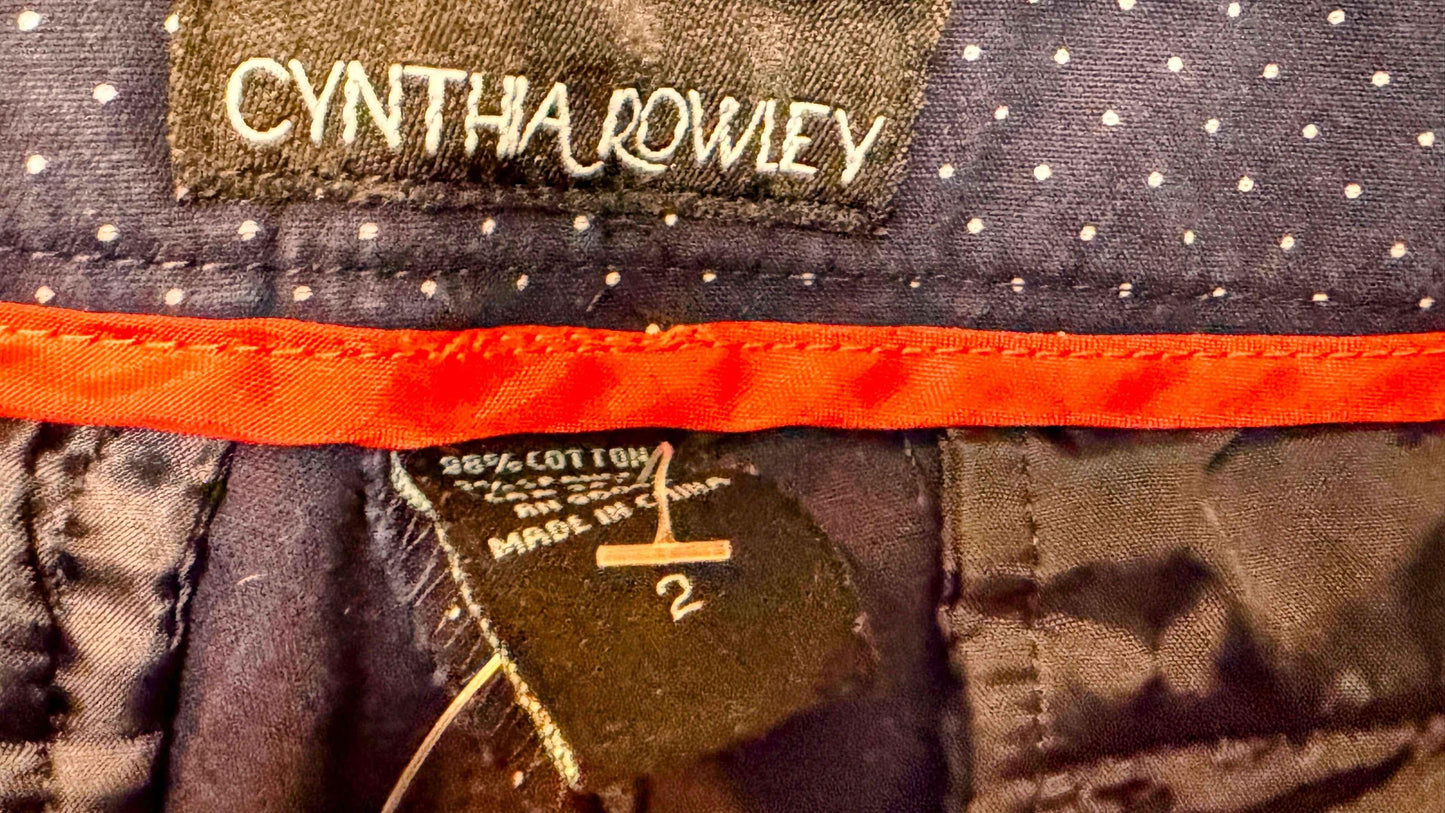 Cynthia Rowley Chino Shorts Petite Size 2 for Women